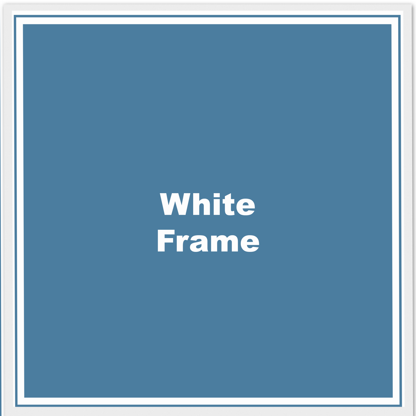 White Frame